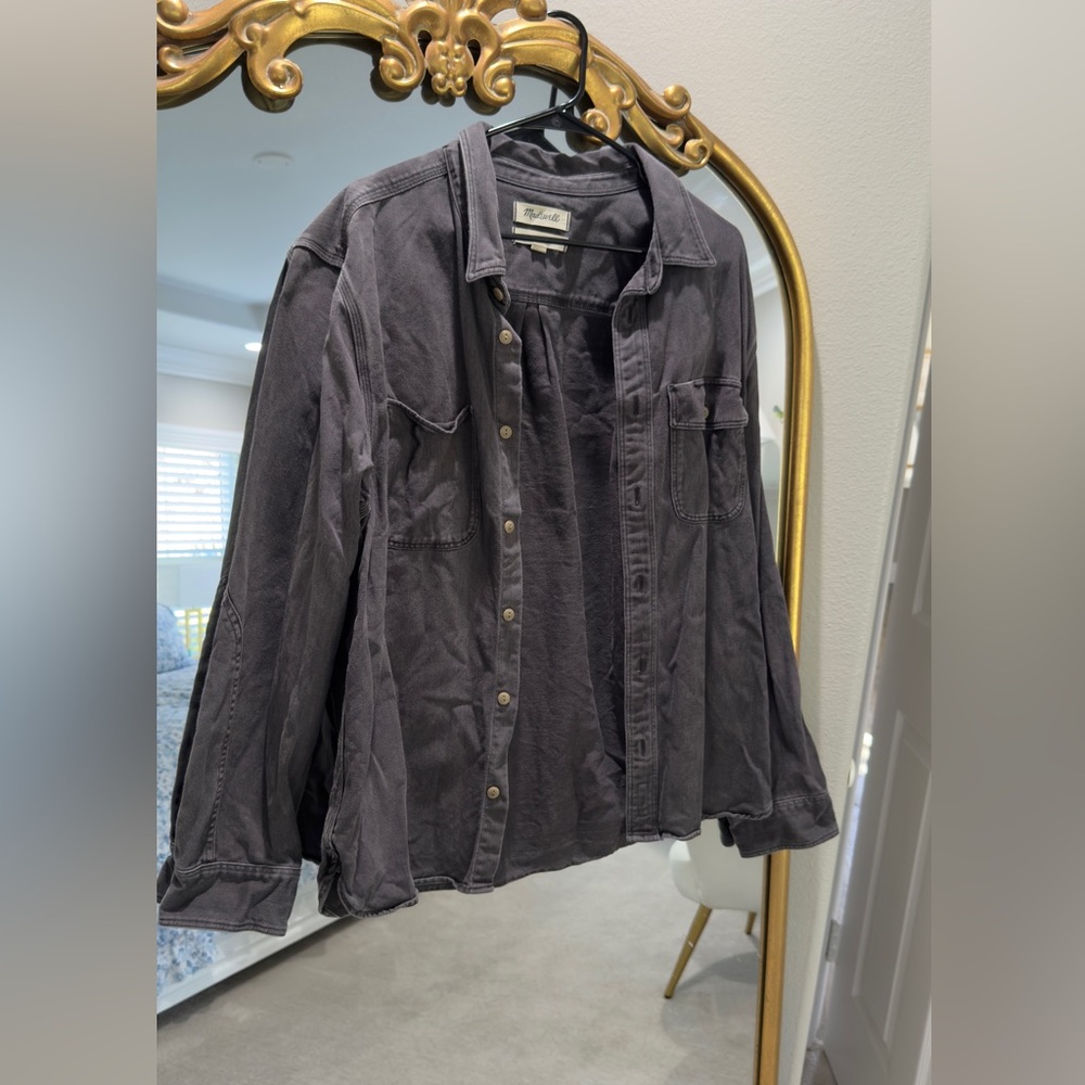 Men’s Madewell Denim Button Down Jacket